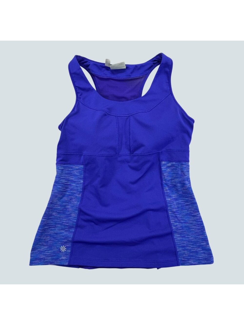 Athleta Women's Racerback Built In Bra Athletic Tank Top Purple Size Large L